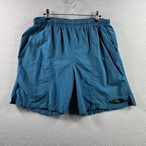 Vintage Rusty Shorts Mens Small Blue Swim Trunks Surf Beach 90s 100% Nylon